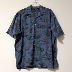 Polo by Ralph Lauren Clayton Surf Hawaii Aloha Shirt cotton vintage